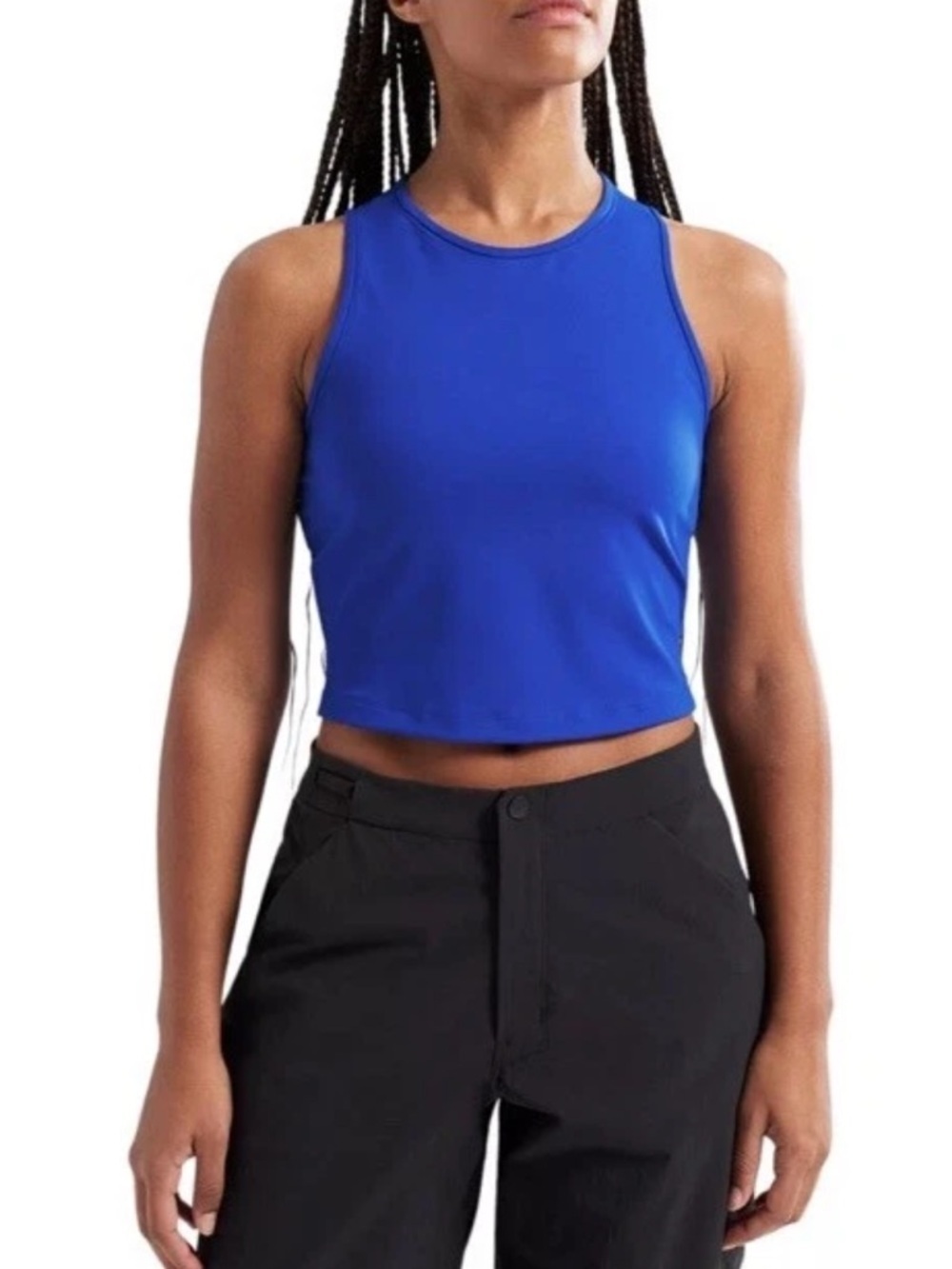 NWT Arc’teryx Women’s Soria Vitality Blue Tank Size Large $80+MSRP